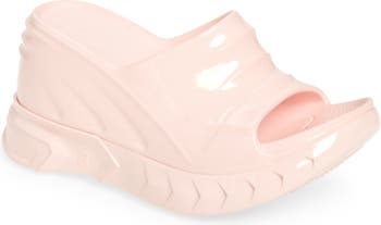 Givenchy marshmallow discount platform wedge mules