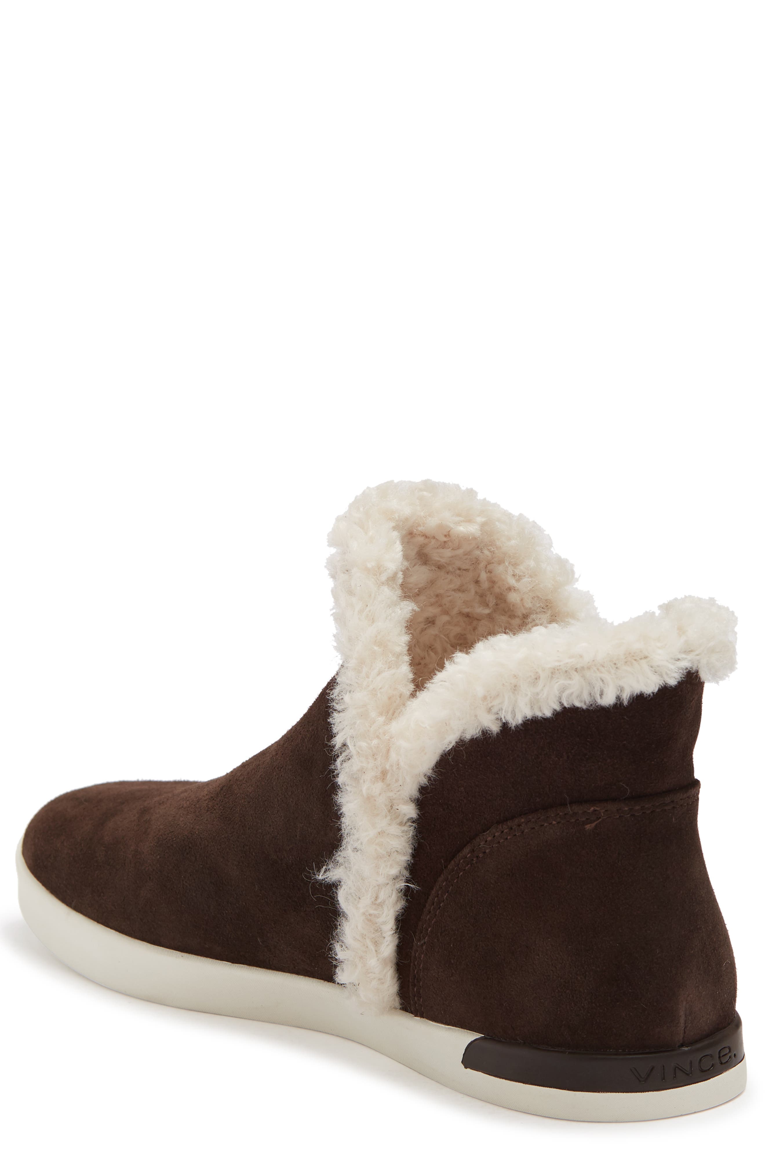 vince shearling boots