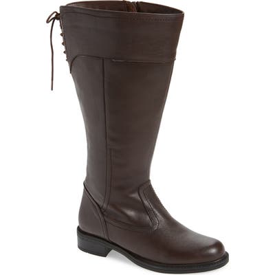 David Tate Vermont Knee High Boot WW - Brown