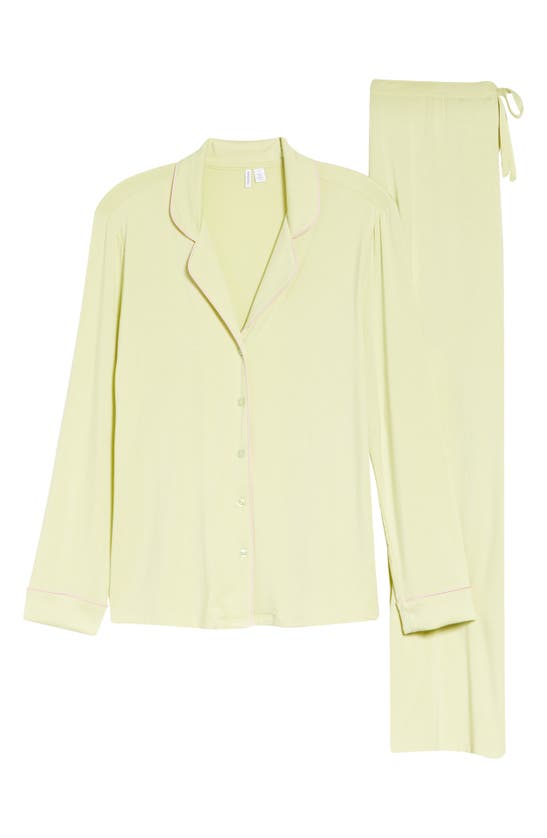 Nordstrom Moonlight Eco Pajamas In Olive Lily