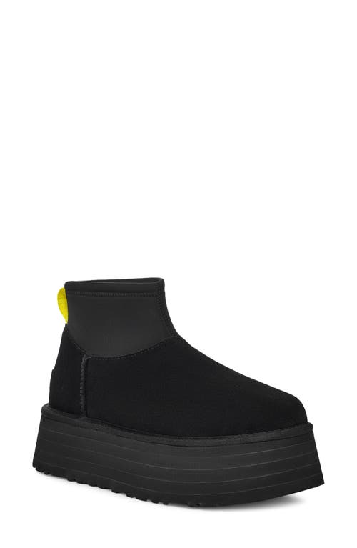 Ugg(r) Classic Mini Dipper Platform Boot In Black