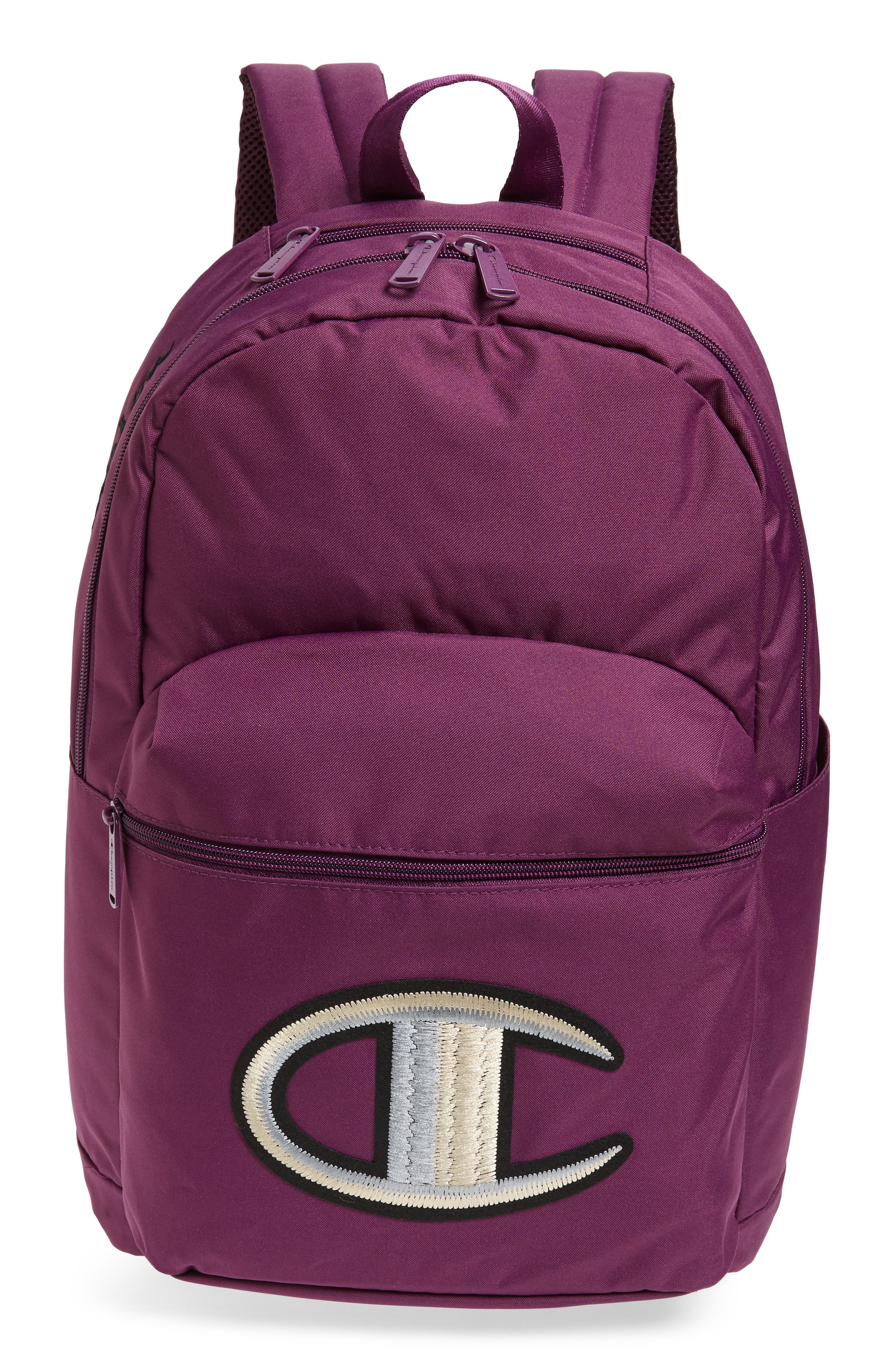 champion purple backpack
