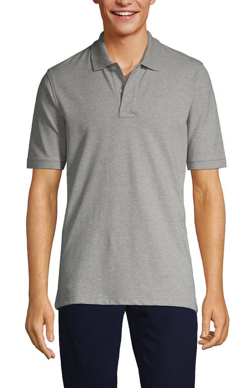 Shop Lands' End Short Sleeve Comfort-first Mesh Polo Shirt In Gray Heather