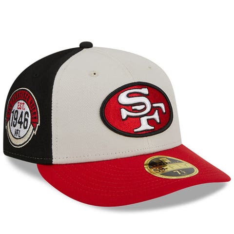 Men's New Era Cream San Francisco 49ers Chrome Dim 59FIFTY