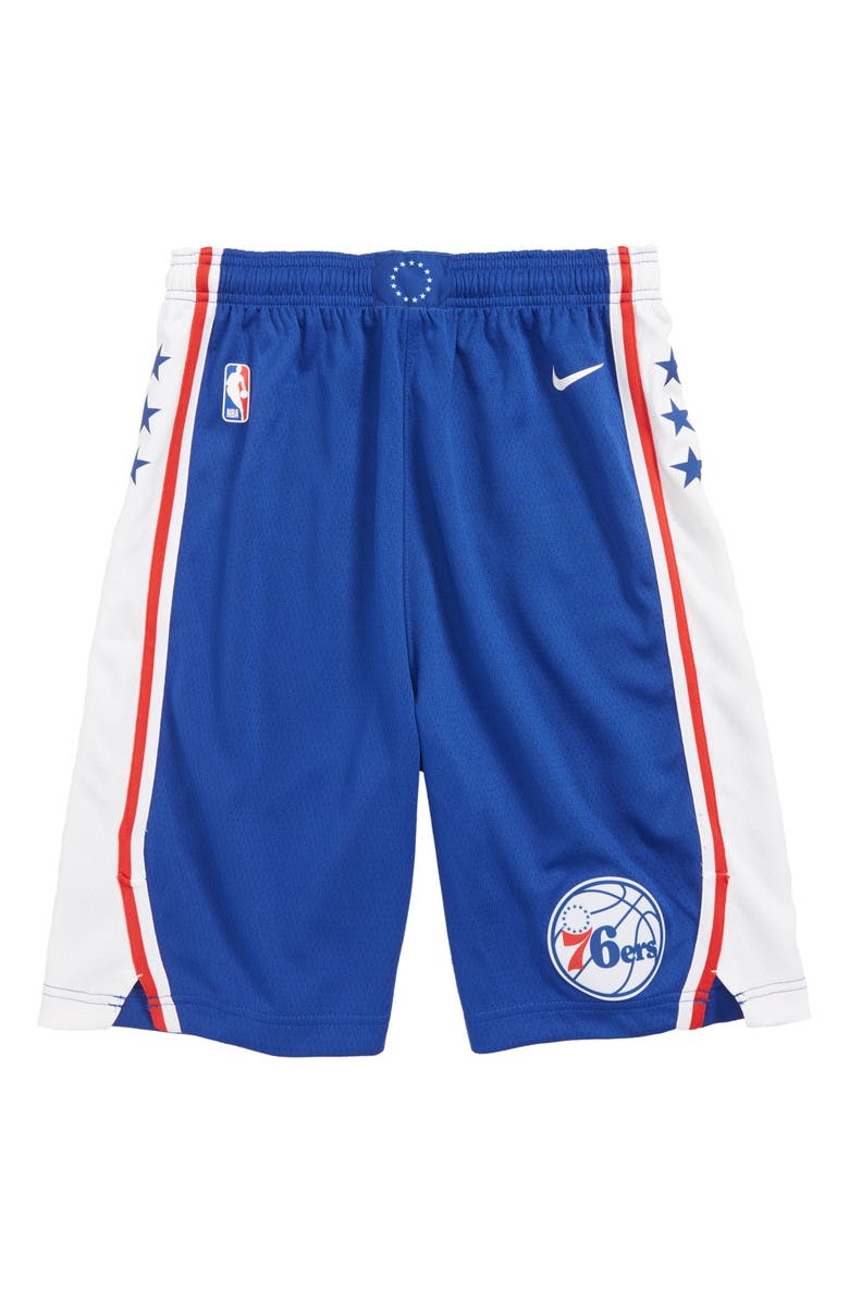 Nike Icon Philadelphia 76ers Basketball Shorts Big Boys Nordstrom