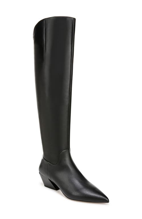 Shop Sarto By Franco Sarto Gwyn Pointed Toe Over The Knee Boot In Black