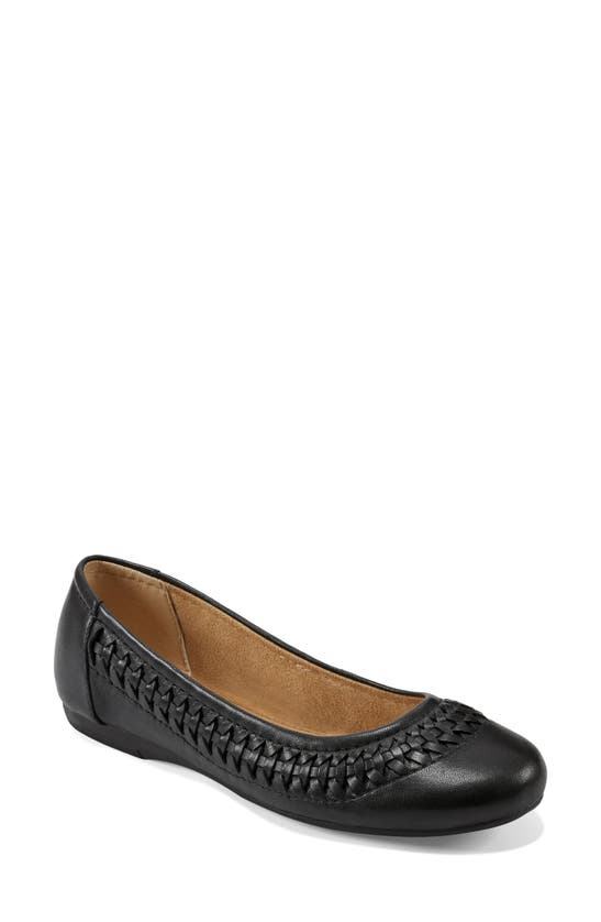 EARTH JETT WOVEN BALLET FLAT