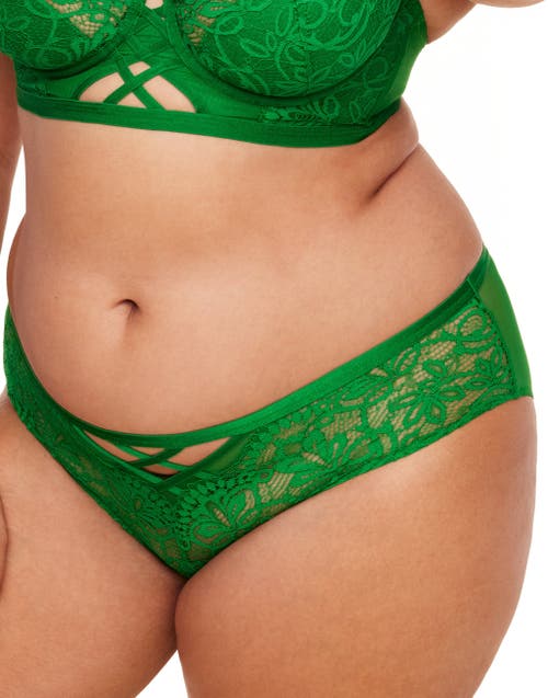 Shop Adore Me Diara Hipster Panties In Dark Green