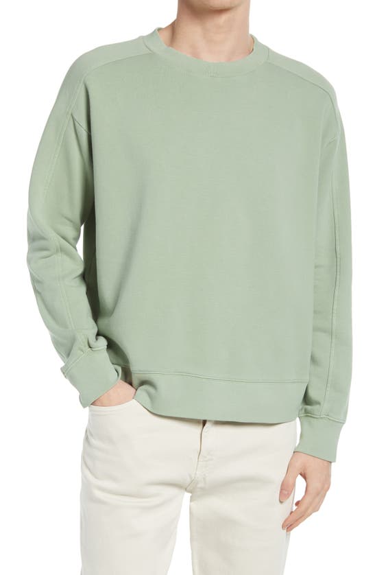 CLUB MONACO OVERSIZE CREWNECK SWEATSHIRT,795836949001