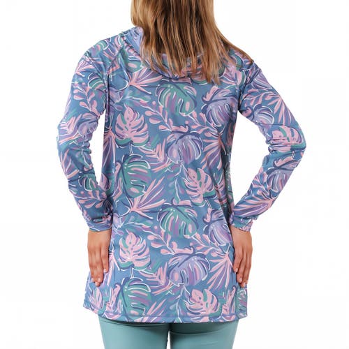 Uv Skinz Vacation Cover-up In Pastel Palms