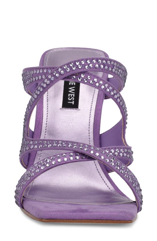 Nine West Adyson Sandal In Light Purple