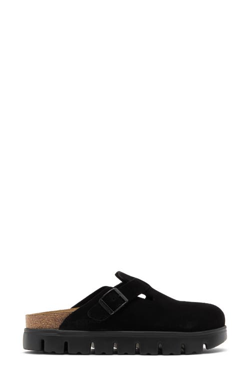 Birkenstock Boston Chunky Platform Clog In Black