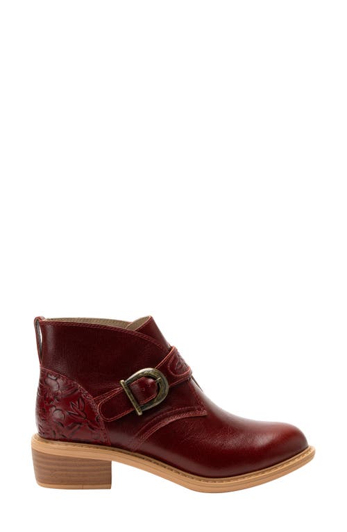 Alegria By Pg Lite Mikki Showboat Bootie In Loretta Red