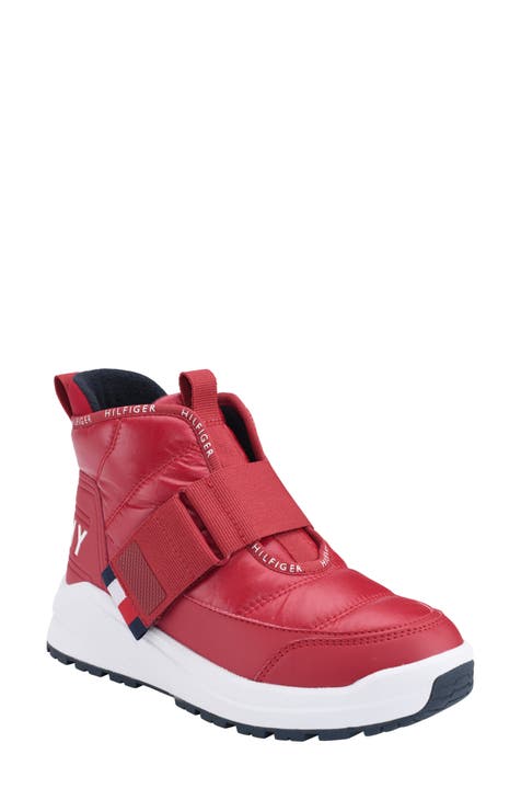 Women's Red Lace-Up Boots | Nordstrom