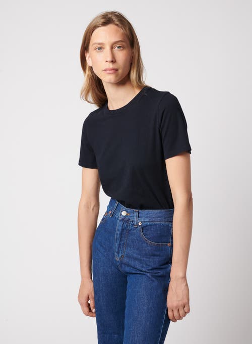 MAJESTIC MAJESTIC FILATURES COTTON 'SILK TOUCH' SHORT SLEEVE SEMI RELAXED CREWNECK T-SHIRT