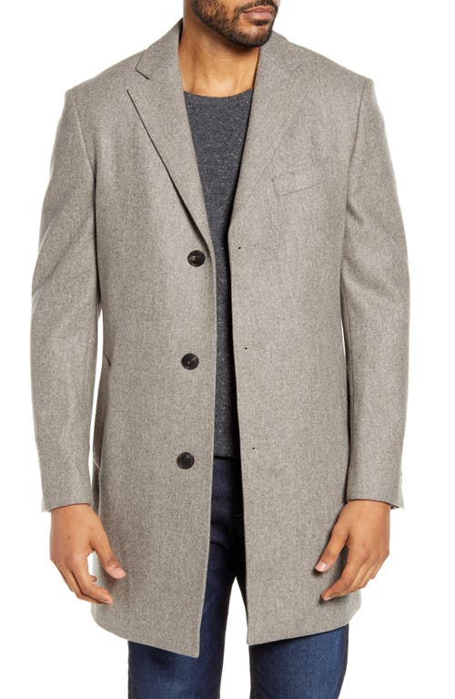 Cardinal of Canada Sterling Wool Overcoat in Camel And Grey