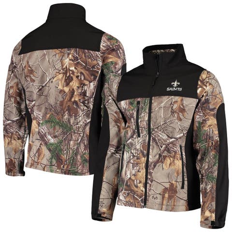 Men's Dunbrooke Black/Realtree Camo Los Angeles Rams Decoy Tech Fleece  Full-Zip Hoodie