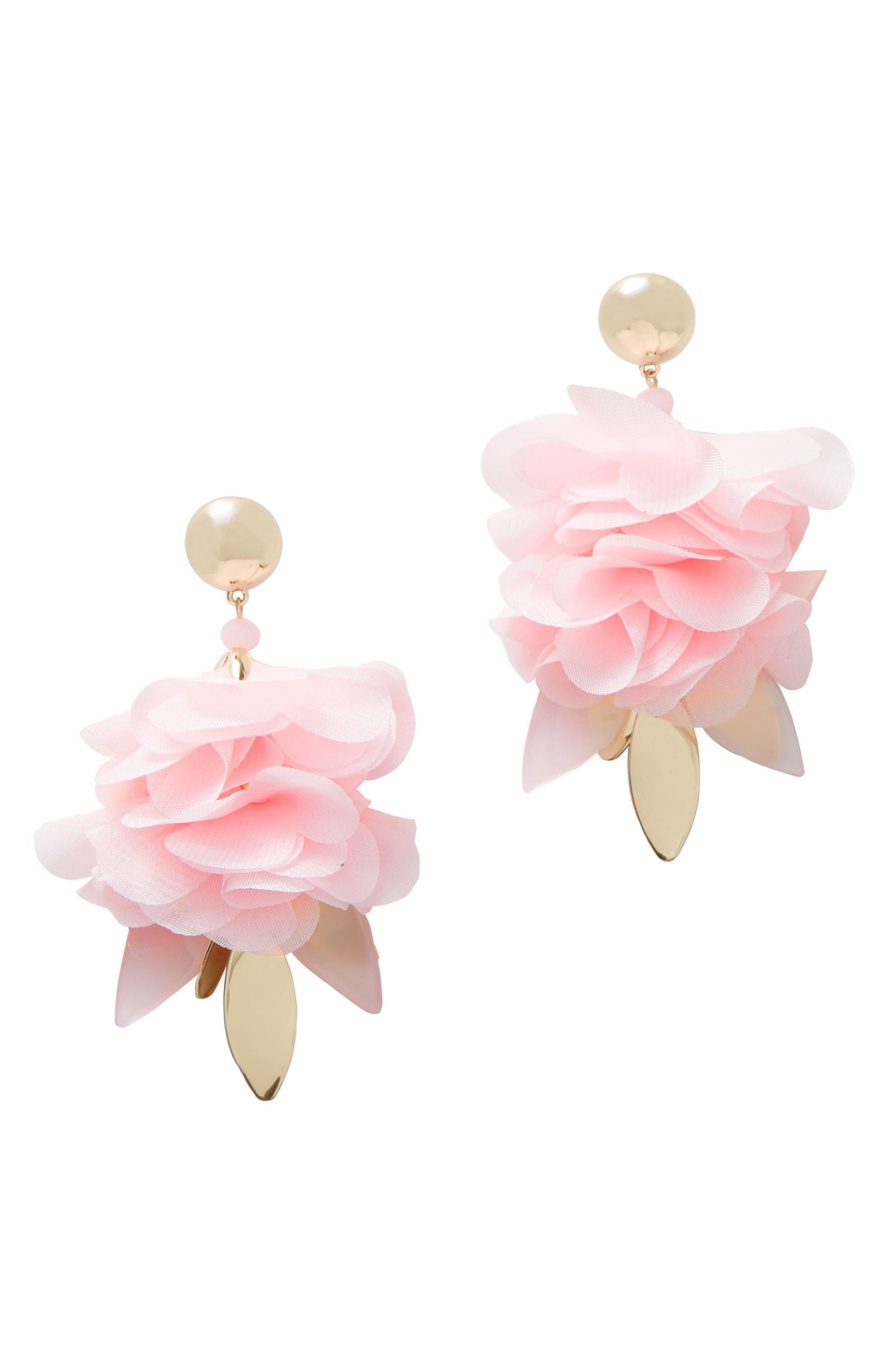 Lilly Pulitzer® Cascading Petals Statement Drop Earrings Nordstrom