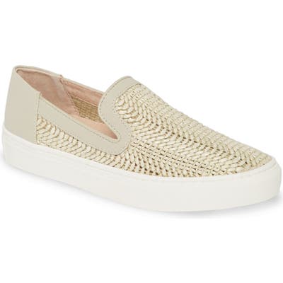 Steven New York Kicks Slip-On Sneaker- Beige