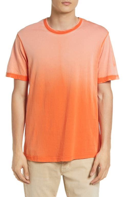 COTTON CITIZEN Men's Prince Supima® Cotton T-Shirt in Tangerine Cast