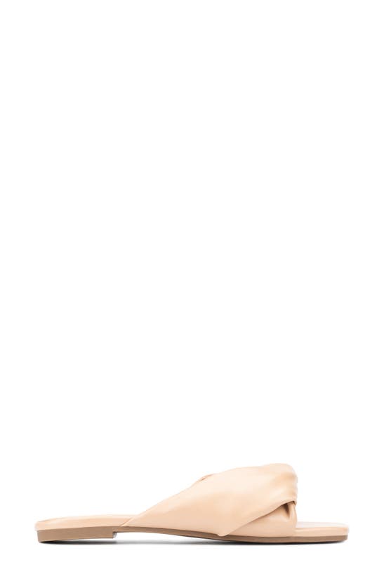 Fashion To Figure Women's Pamela Wide Width Flats In Beige