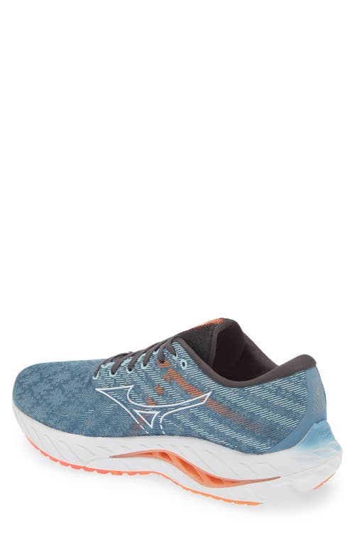 Mizuno Wave Inspire 19 Sneaker In Provincial Blue-white