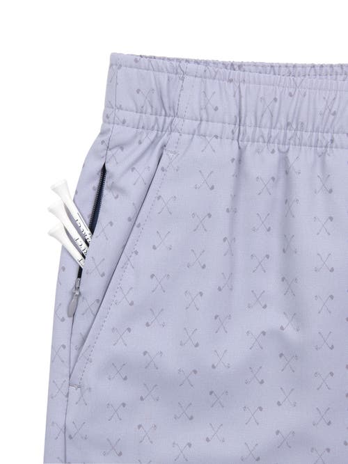 Shop Construct Con.struct Golf Club Drawstring Performance Shorts In Grey