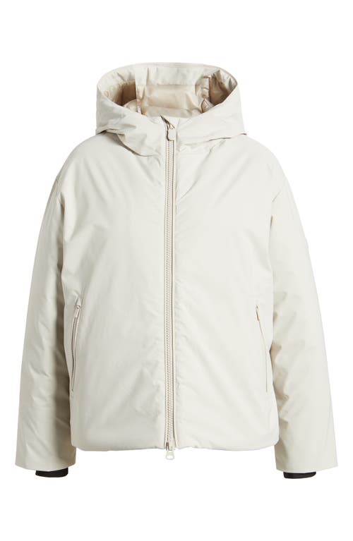 Save The Duck Aveline Water Repellent Quilted Coat in Rainy Beige 