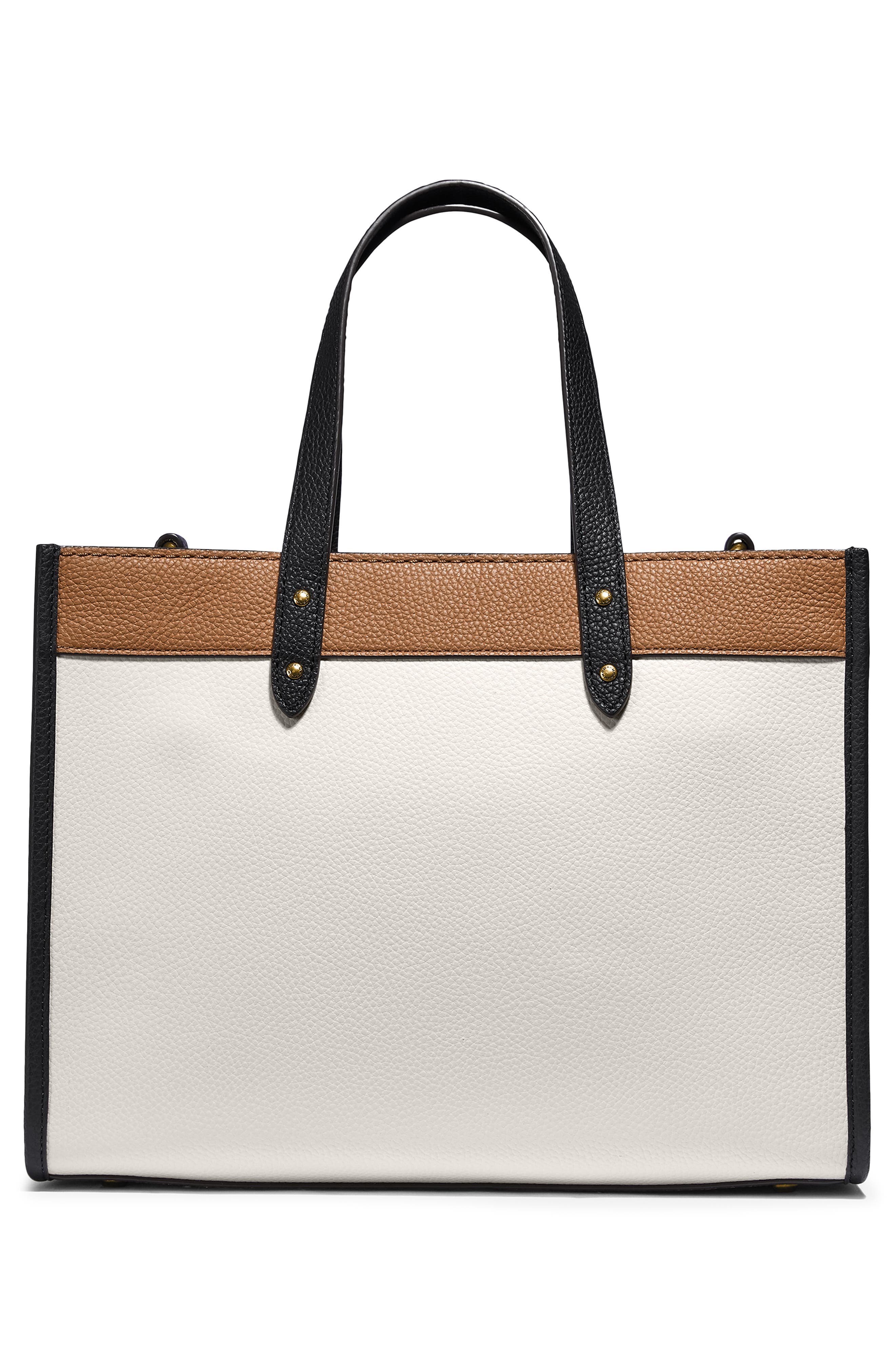 COACH Field Logo Embossed Colorblock Tote Nordstrom
