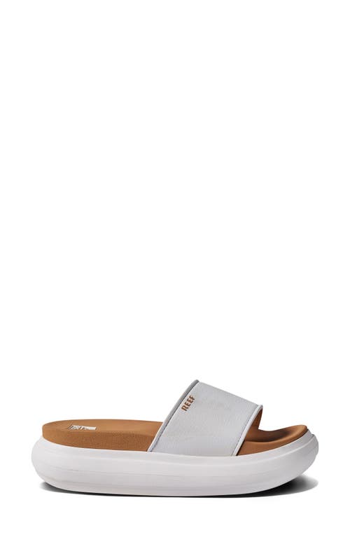 Reef Bondi Bay Platform Slide Sandal In Cloud