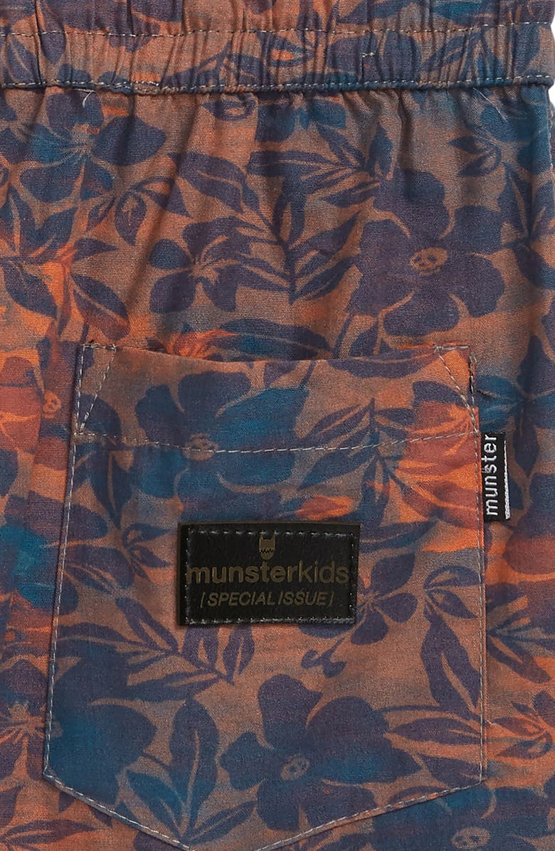 Munsterkids Dead Flower Shorts, Alternate, color, 