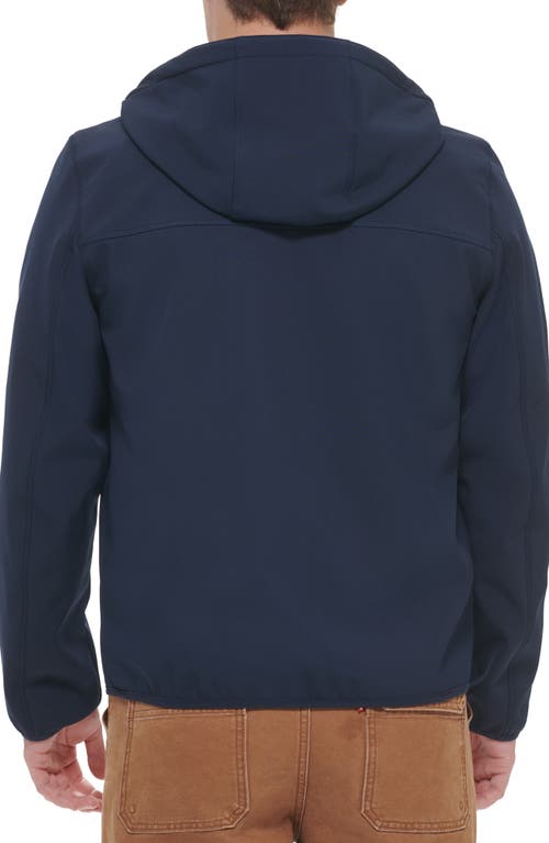 Levi's® Softshell Hoodie In Dark Blue