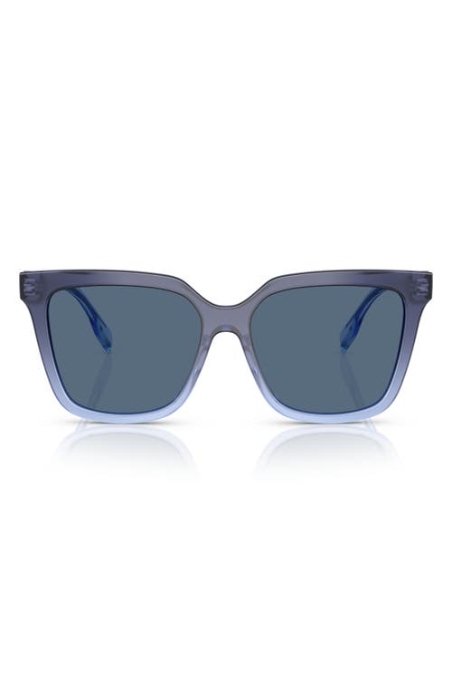 Tory Burch 56mm Square Sunglasses In Dark Blue