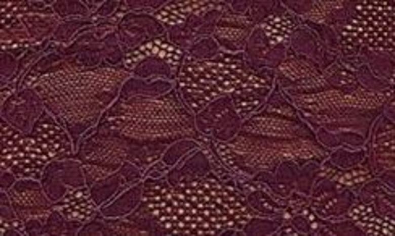 House Of Cb Melina Underwire Lace Midi Cocktail Dress In Mulberry