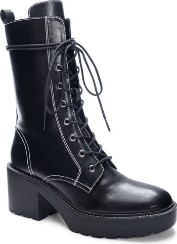 Chinese laundry lace up boots sale