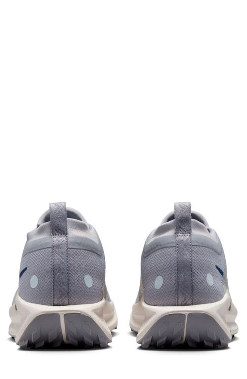 Nike Mens Reactx Pegasus Trail 5 Gtx In Cement Grey/navy/jade
