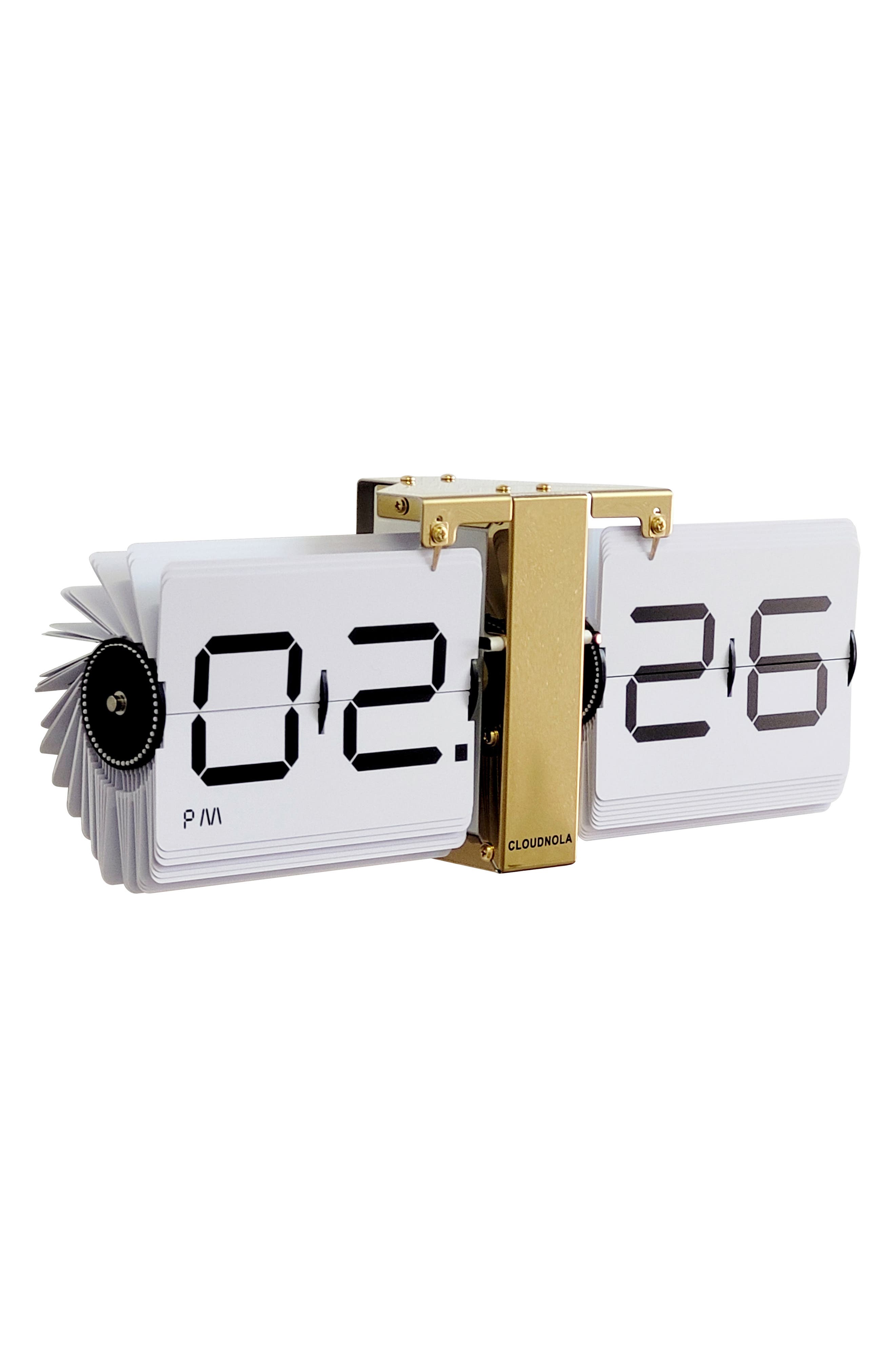 CLOUDNOLA Flipping Out Flip Digital Clock Nordstrom