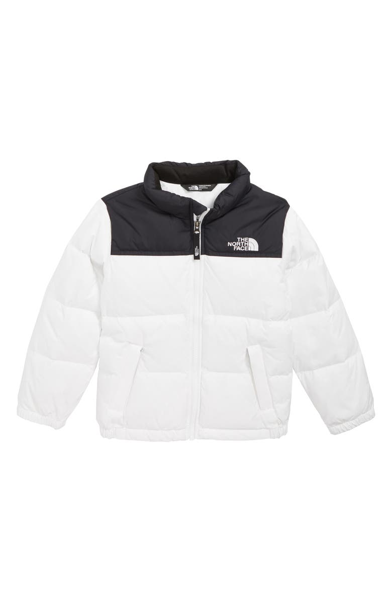 [最も欲しかった] white and black north face puffer jacket 346010-Womens north ...