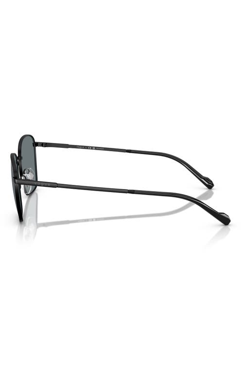 Vogue 53mm Pillow Sunglasses In Matte Black