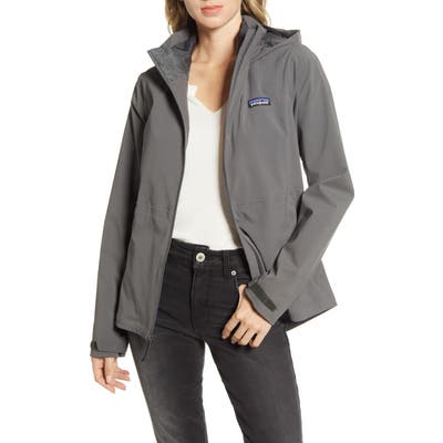 Patagonia Quandary Waterproof Hooded Jacket, Grey