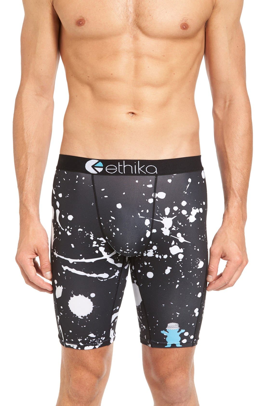 Ethika Grizzly Splatter Stretch Cotton Boxer Briefs Nordstrom