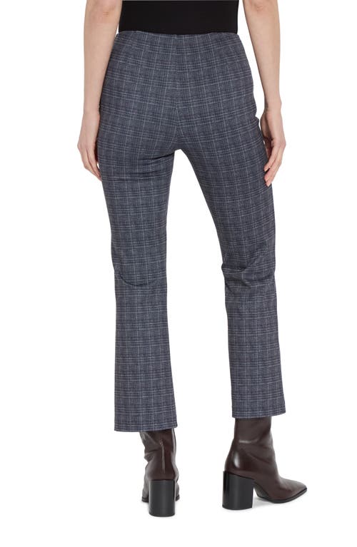 Shop Lyssé Elysse Plaid High Waist Ankle Pants In Wall Street Plaid