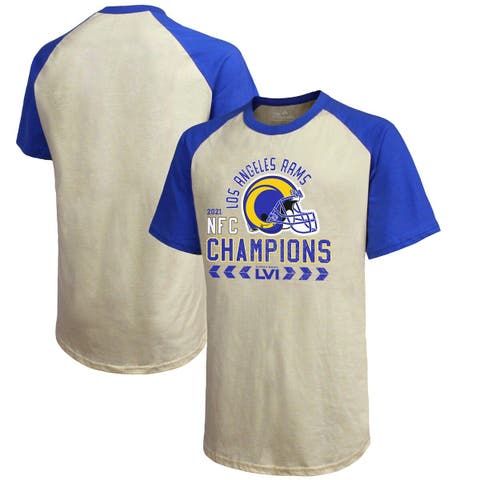 Men's Los Angeles Rams Nike White 2021 NFC Champions Roster T-Shirt