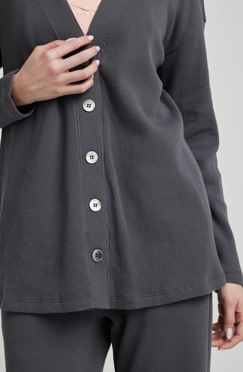 LOSANO LOSANO ORGANIC COTTON RELAXED CARDIGAN