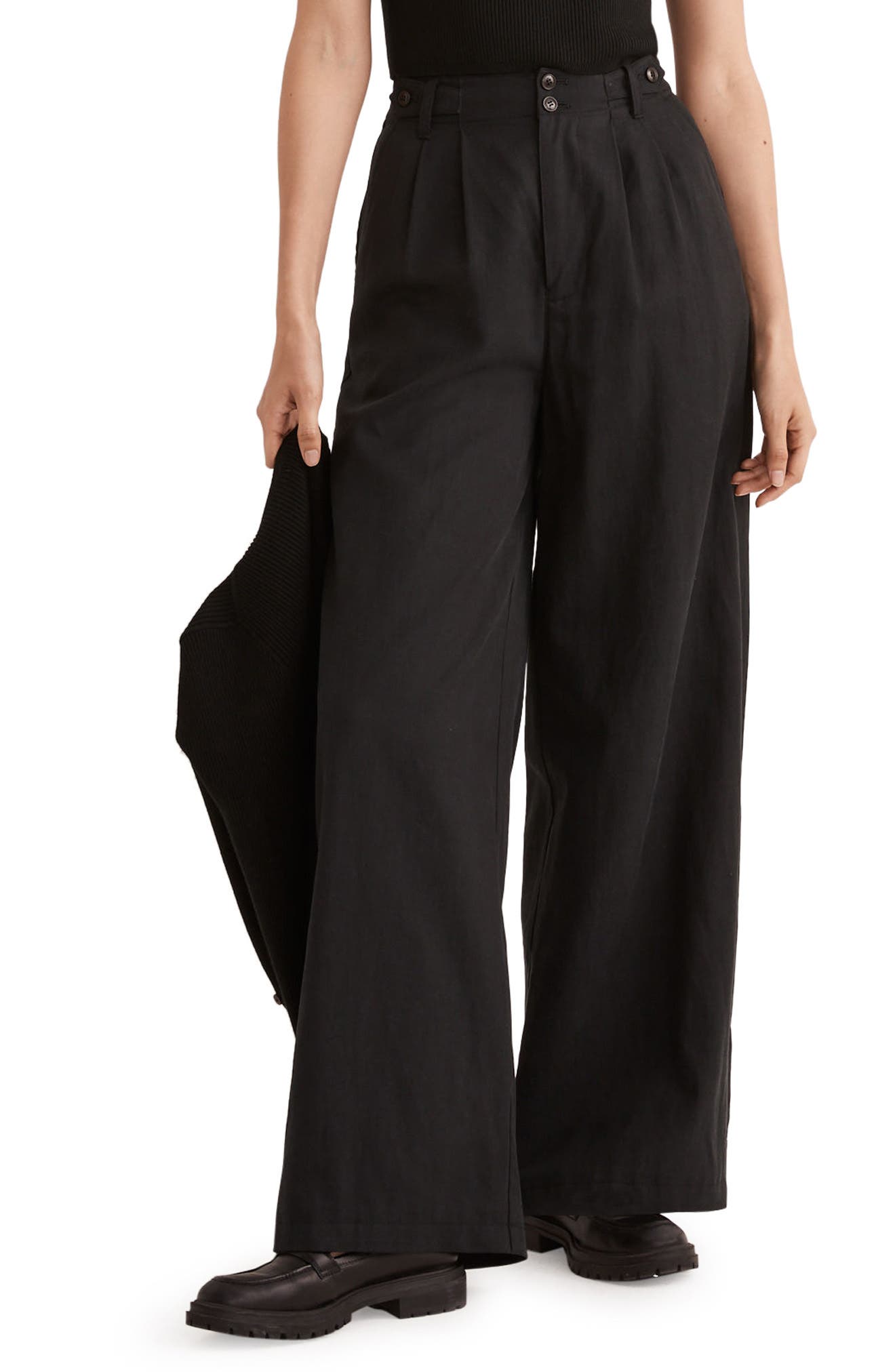 Madewell Harlow Wide Leg Pants | Nordstrom