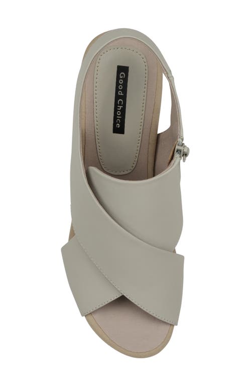 Shop Good Choice New York Keefa Slingback Sandal In Stone