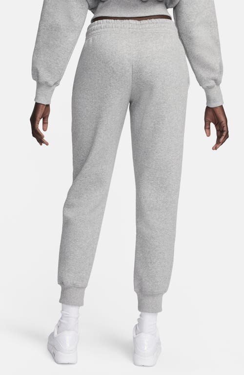 Nike Sportswear Phoenix Fleece Mid Rise Joggers In Gray