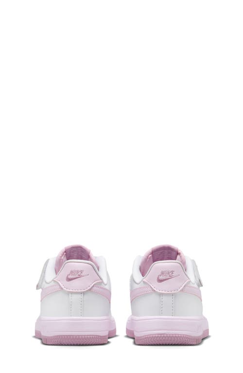 Shop Nike Air Force 1 Low Easyon Sneaker In White/pink/pink Foam