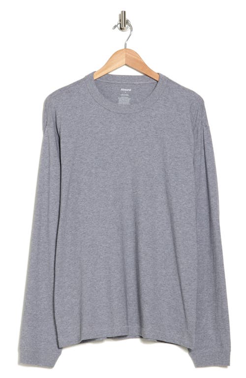 Abound Oversize Crewneck T-shirt In Grey Heather