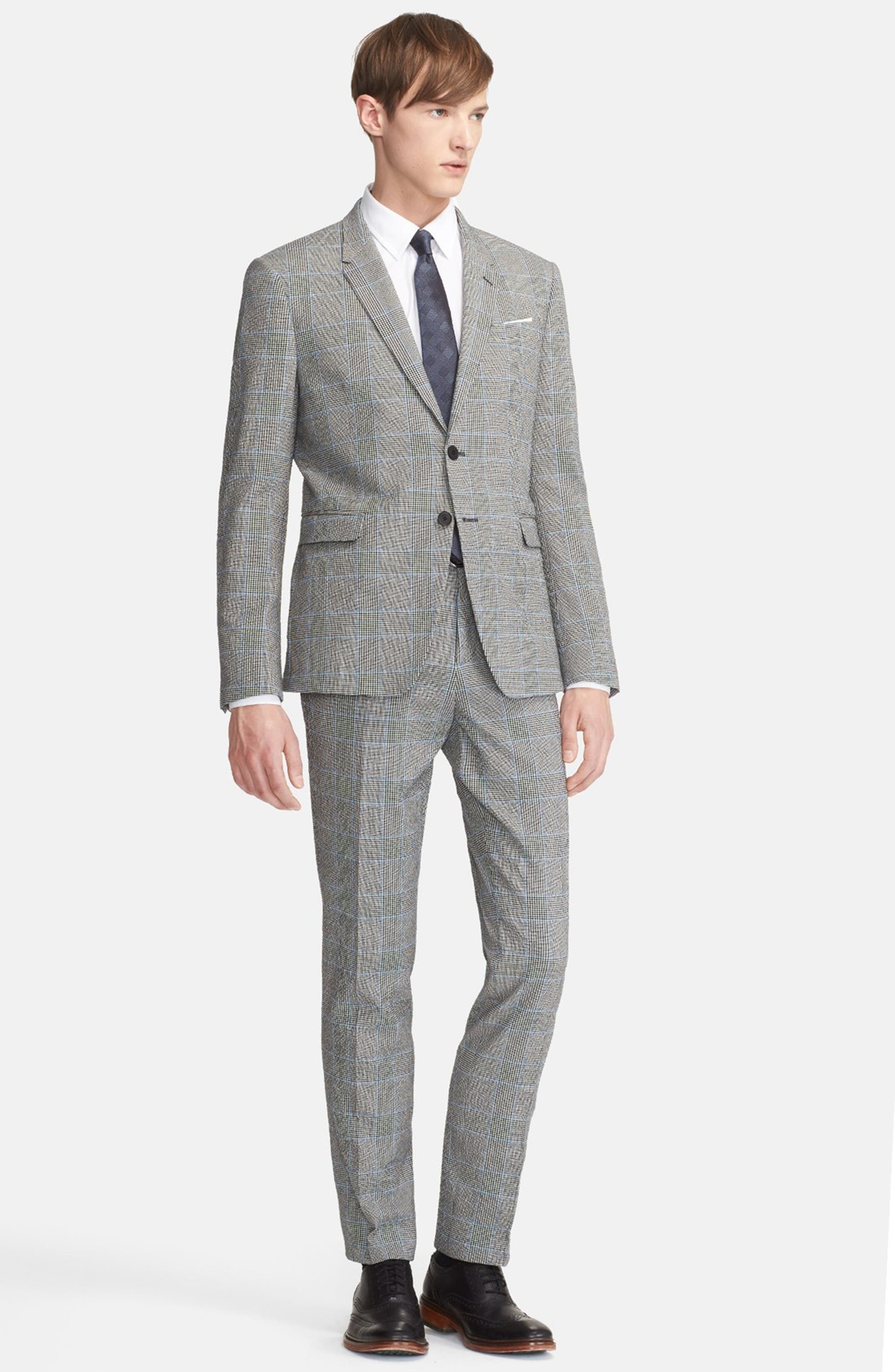 Paul Smith London 'Kensington' Seersucker Plaid Suit | Nordstrom
